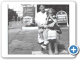 Lyndoll Herron with her daughter, Sue Hunt Sluder-1955